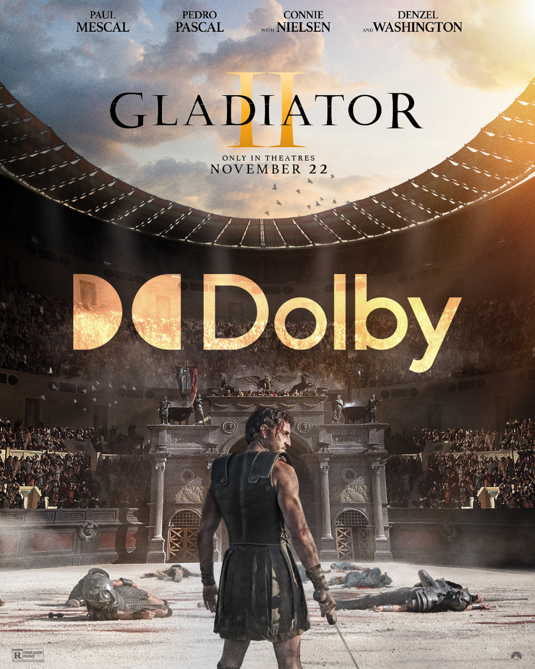 Game experience viewed in Dolby