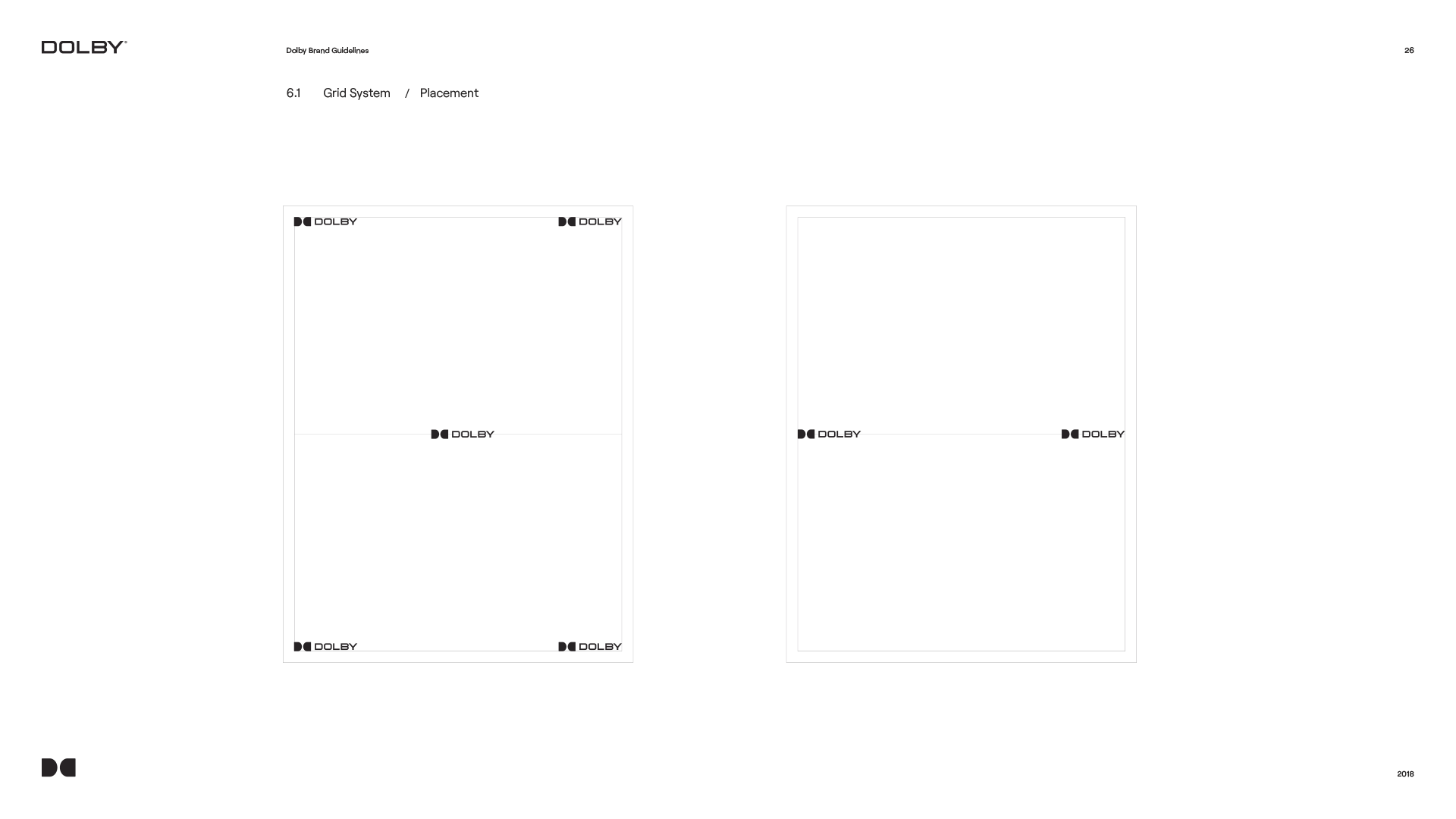 Dolby identity guideline exploration 3