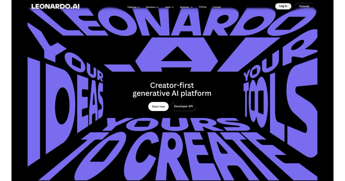 Leonardo.Ai — Website